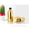 Electroplated Gold Essential Oil Dropper Bottle 30ml